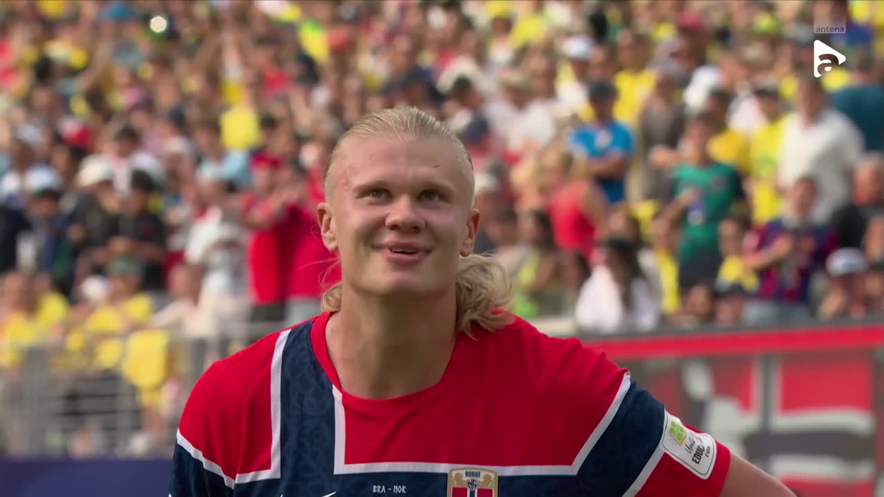 Starul Zilei | Erling Haaland: Brazilia - Norvegia