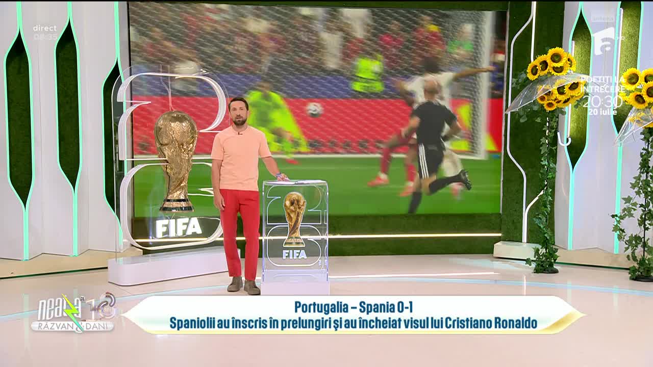 Super Neatza. World Cup News 2026: Portugalia - Spania 0-1, SUA - Belgia 1-4
