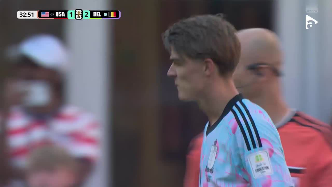 De Ketelaere face ”dubla” cu o lovitură de cap | SUA - Belgia