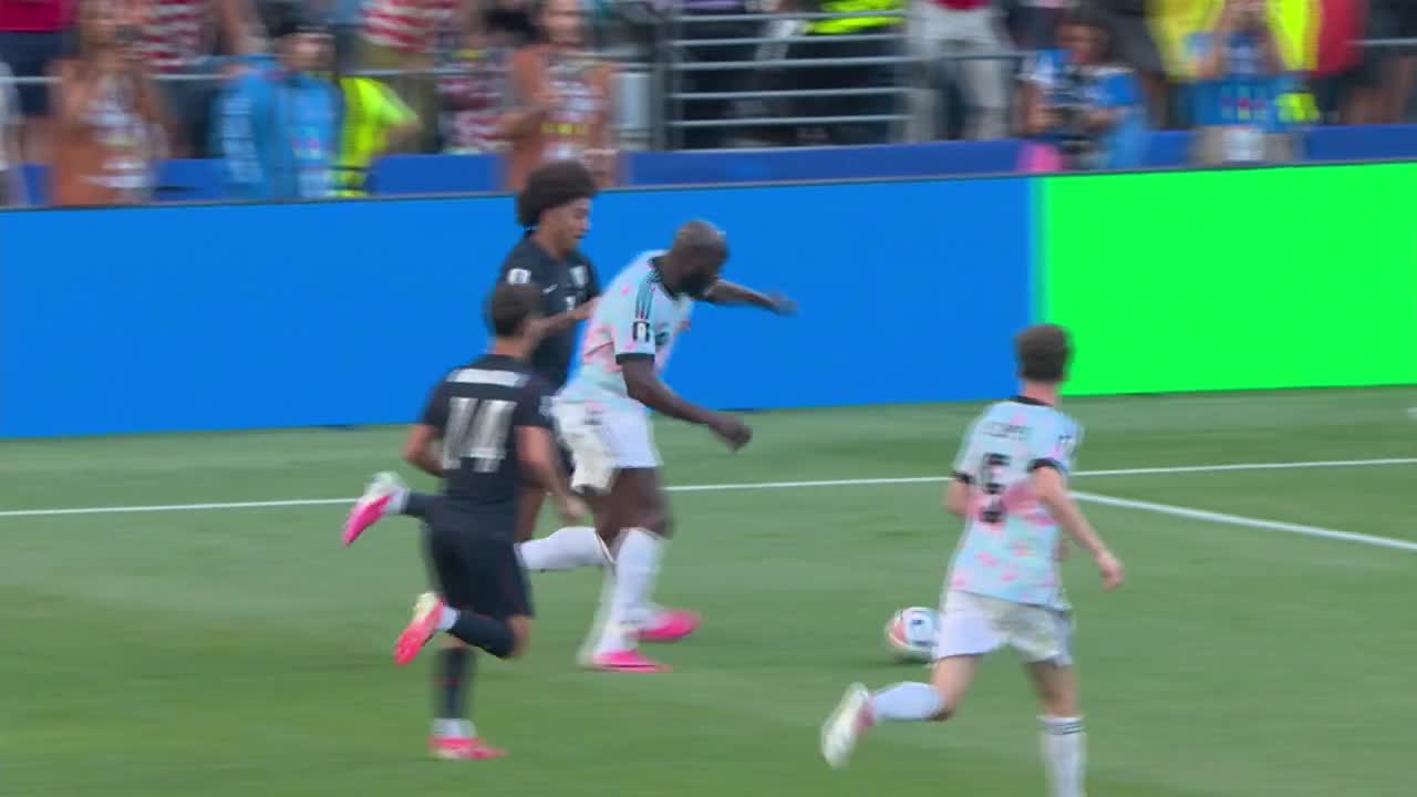 Romelu Lukaku marchează de o nouă gafă &icirc;n apărarea americanilor (min. 93)| SUA - Belgia