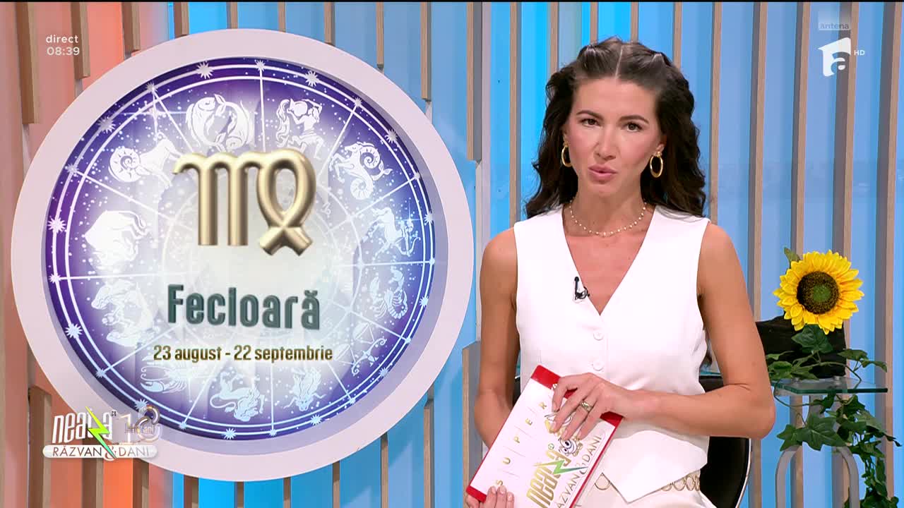 Super Neatza. Horoscopul Zilei cu Claudia Băcuță: Racii pot avea ne&icirc;nțelegeri pe teme financiare