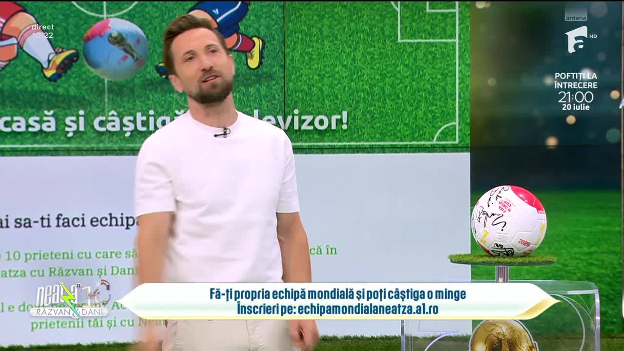 Super Neatza. Provocarea FIFA &bdquo;Echipa Mondială&rdquo;! Ce a c&acirc;știgat Florentin Ene