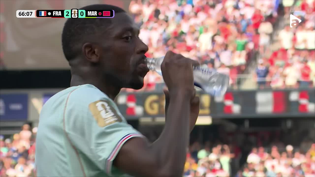 GOL! Dembele l-a învins pe Bono cu un șut din afara careului | Franța - Maroc