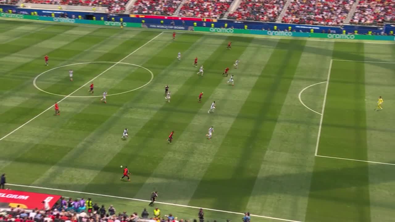 GOL! Fabian Ruiz a trimis mingea &icirc;n plasă, după ce Courtois a respins &icirc;n față | Spania - Belgia