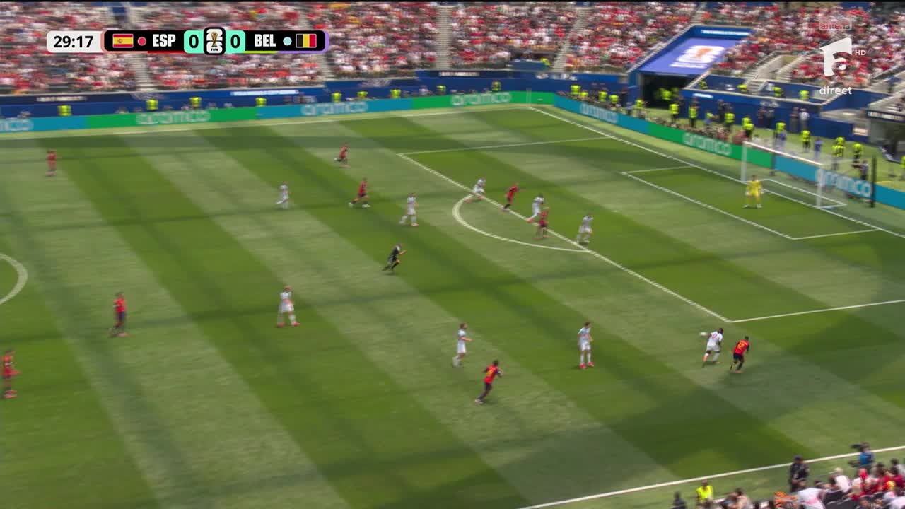 Fabian Ruiz 1-0 | Spania - Belgia