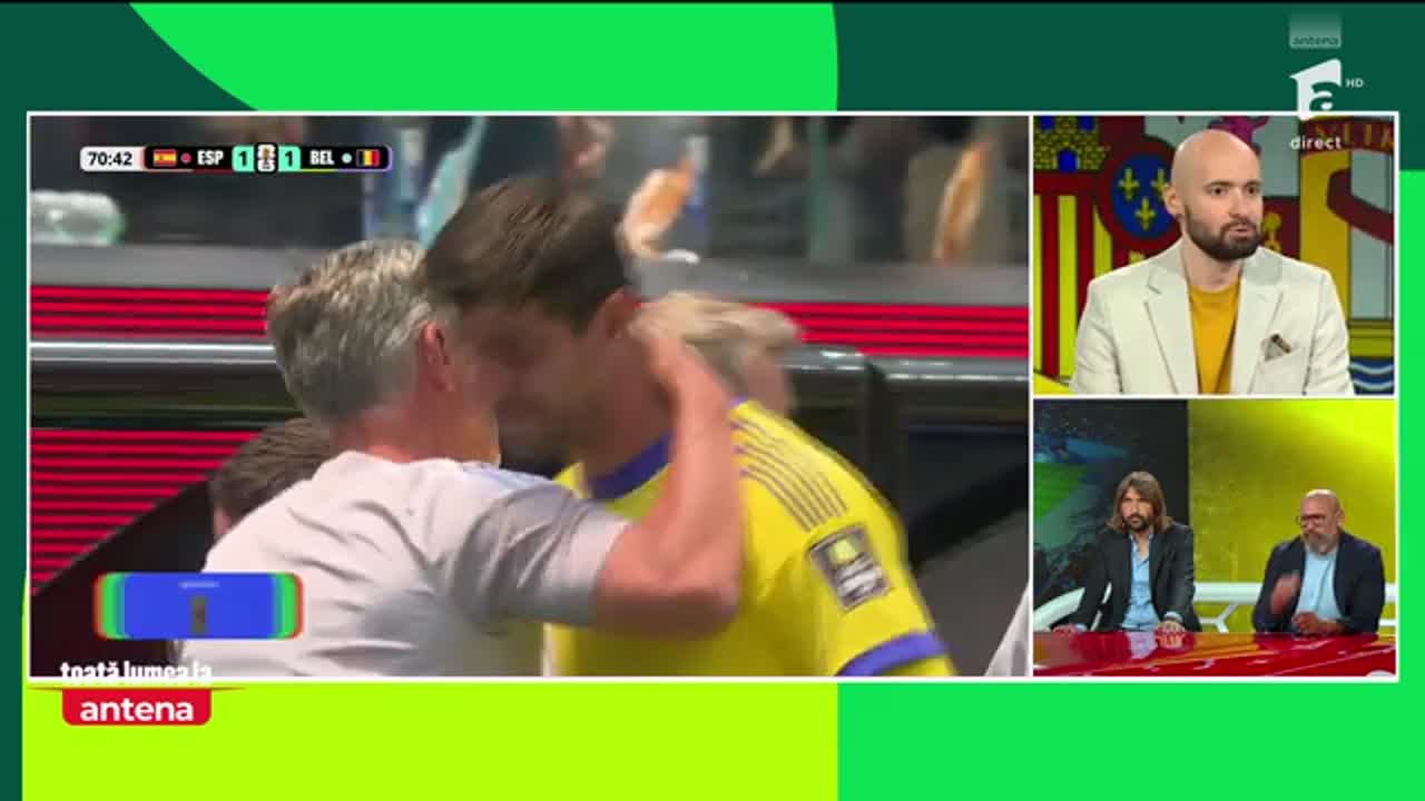 Toată lumea la Antena! | Spania - Belgia (post partidă)