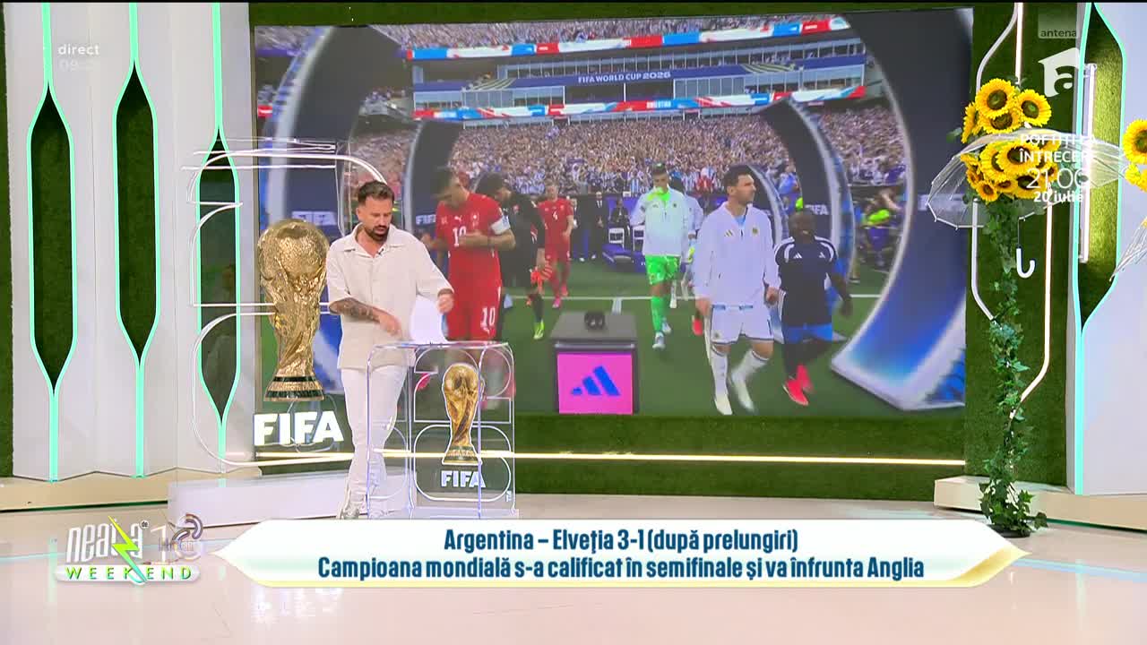 Super Neatza. World Cup News 2026: Norvegia - Anglia 1-2 și Argentina - Elveția 3-1