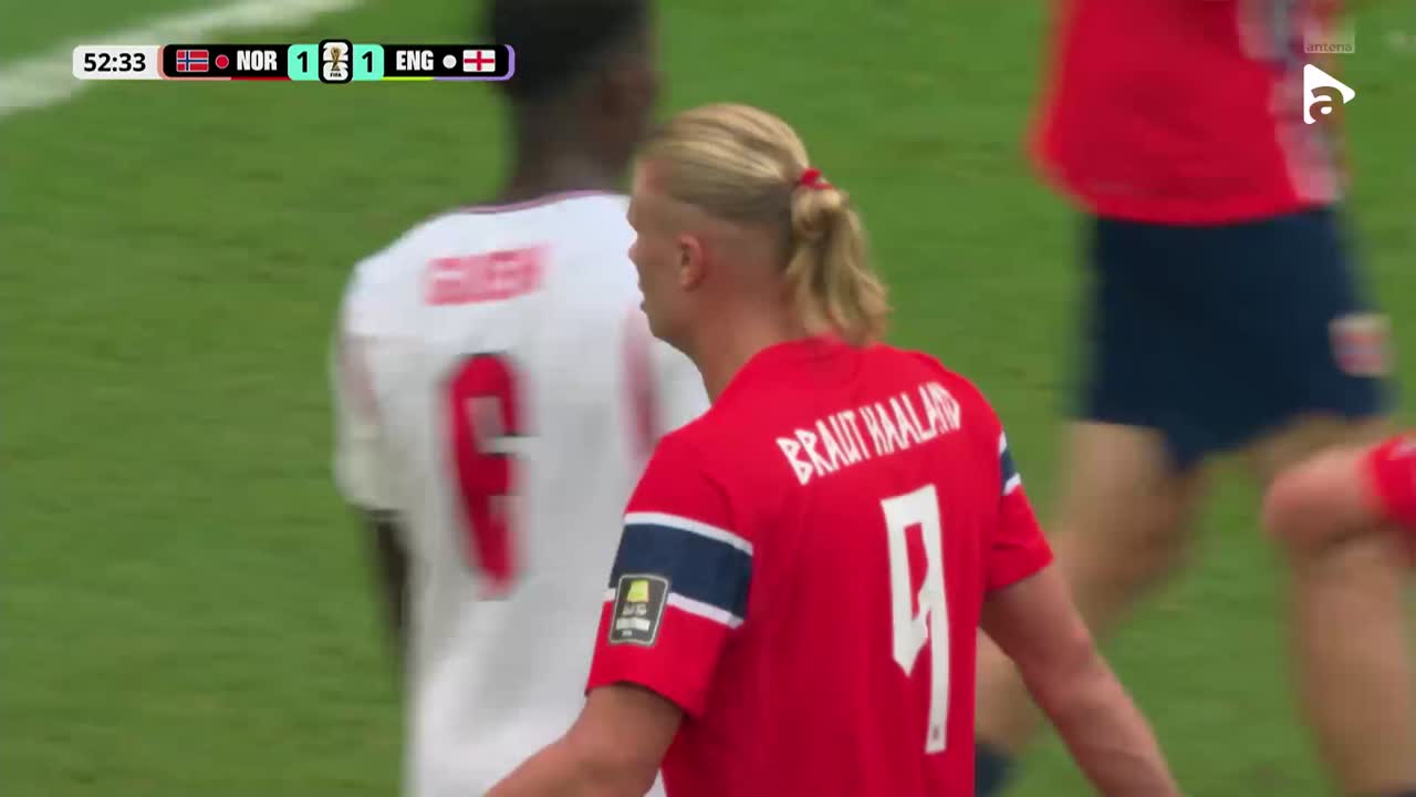 Haaland trimite cu capul, dar Pickford salvează Anglia cu o paradă excelentă | Norvegia - Anglia
