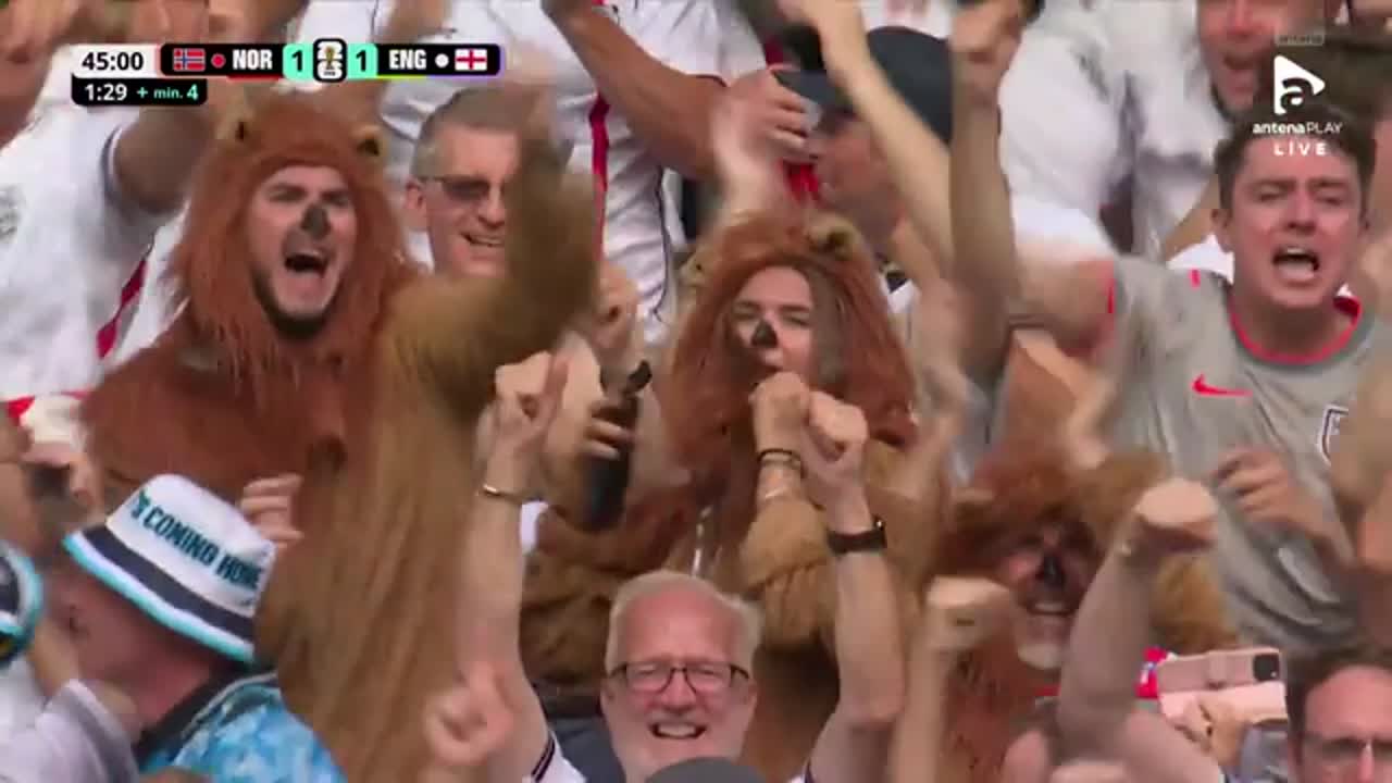 Jude Bellingham 1-1 | Norvegia - Anglia