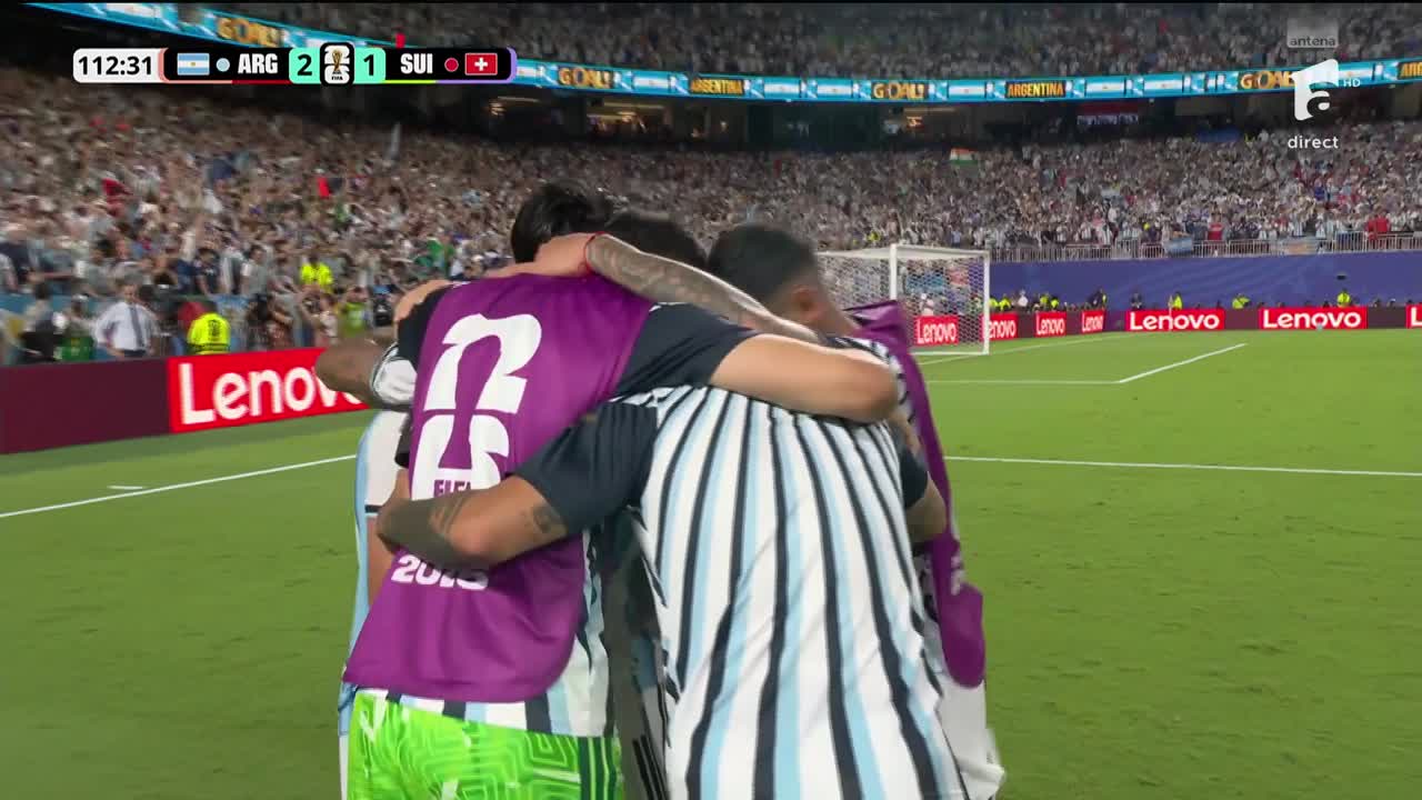 Julian Alvarez 2-1 | Argentina - Elveția
