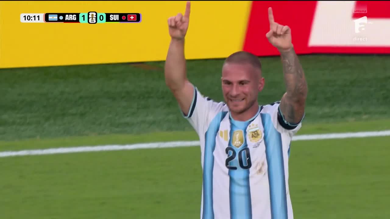 Alexis Mac Allister 1-0 | Argentina - Elveția