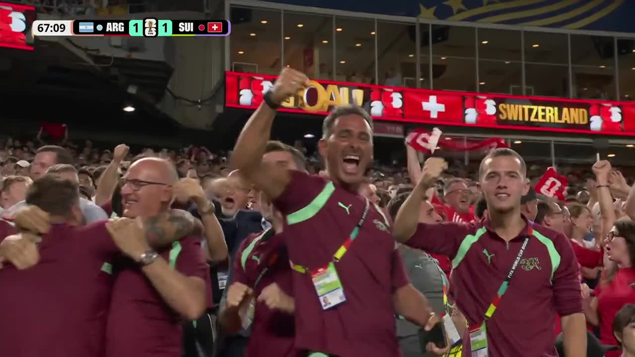 Dan N’Doye 1-1 | Argentina - Elveția
