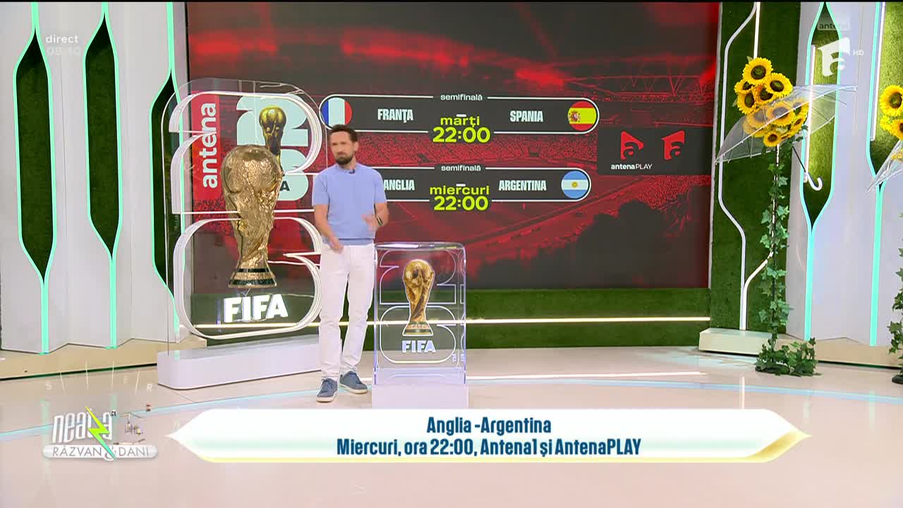 Super Neatza. World Cup News 2026. Detalii despre semifinalele Franța - Spania și Anglia - Argentina