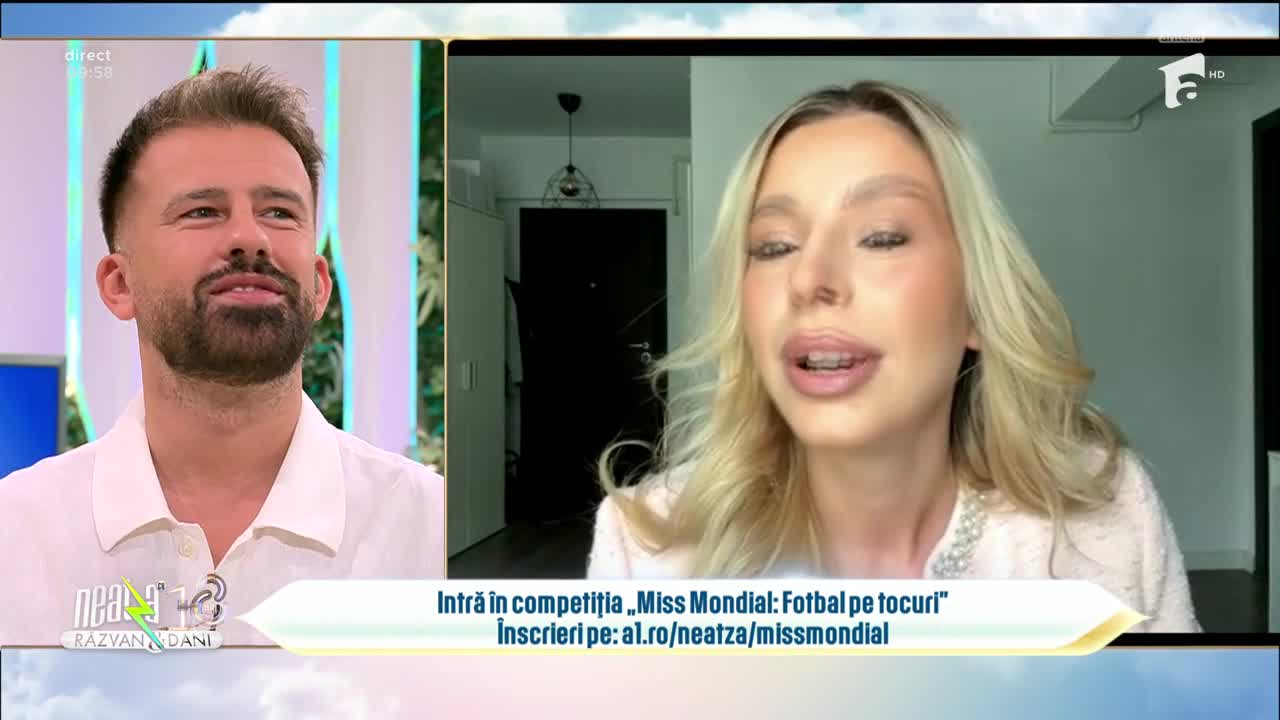 Super Neatza. Competiția "Miss Mondial: Fotbal pe tocuri". Narcisa Nicoleta, candidata zilei