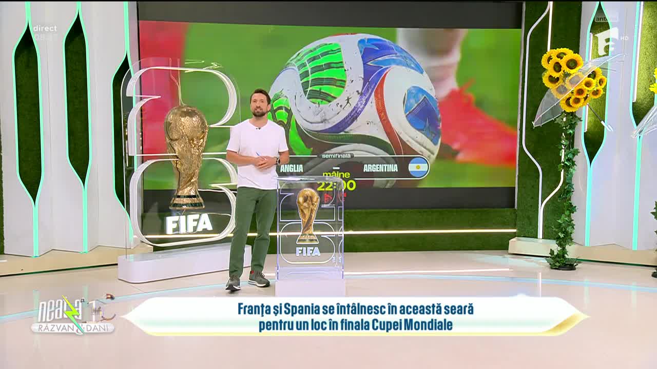 Super Neatza. World Cup News 2026. Totul despre semifinala Franța - Spania