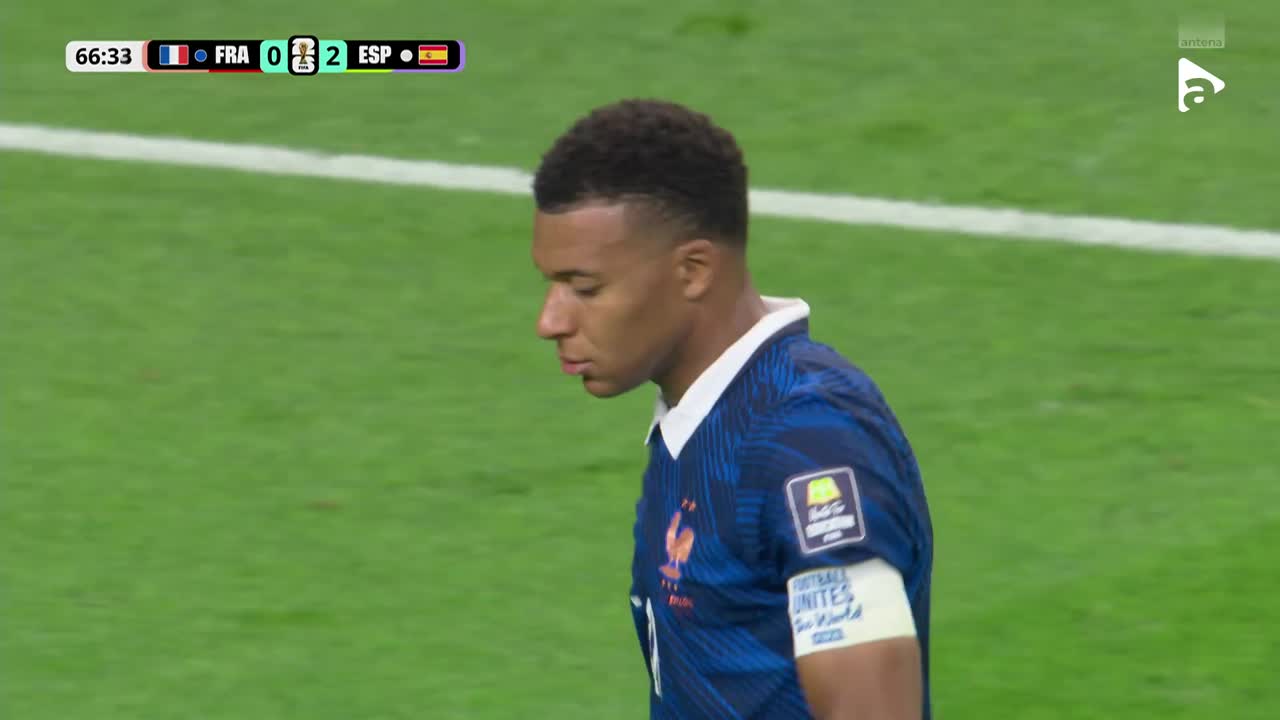 Mbappe a tras periculos, dar Cucurella a deviat mingea în corner | Franța - Spania