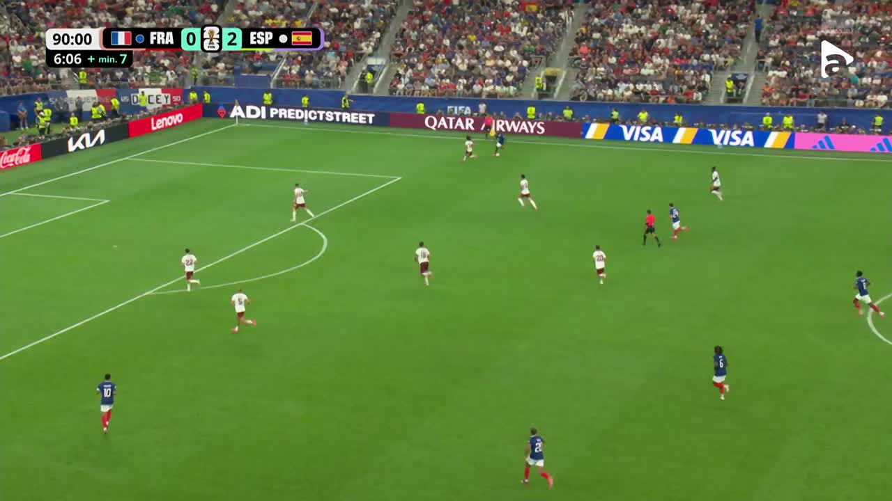 Unai Simon respinge șutul lui Dembele | Franța - Spania