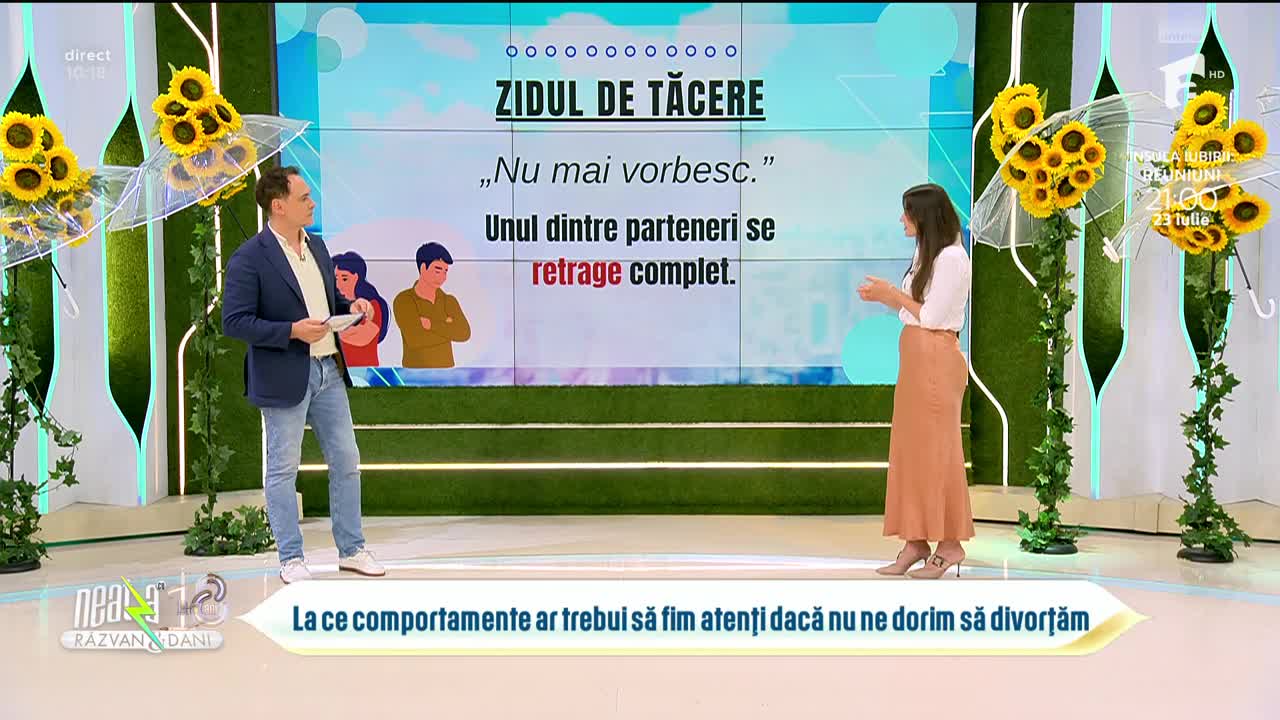 Super Neatza. Ce comportamente pot distruge o căsnicie