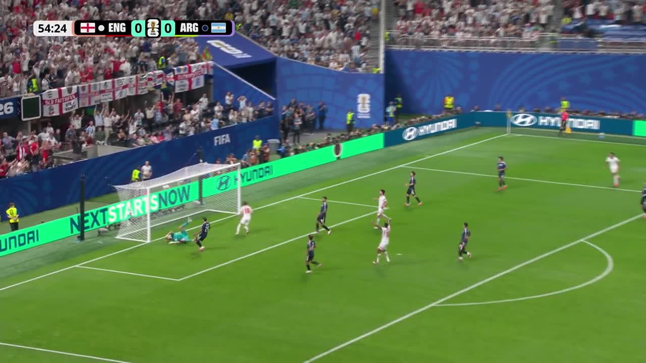 GOL! Anthony Gordon &icirc;nscrie din fața porții (min. 57)| Anglia - Argentina