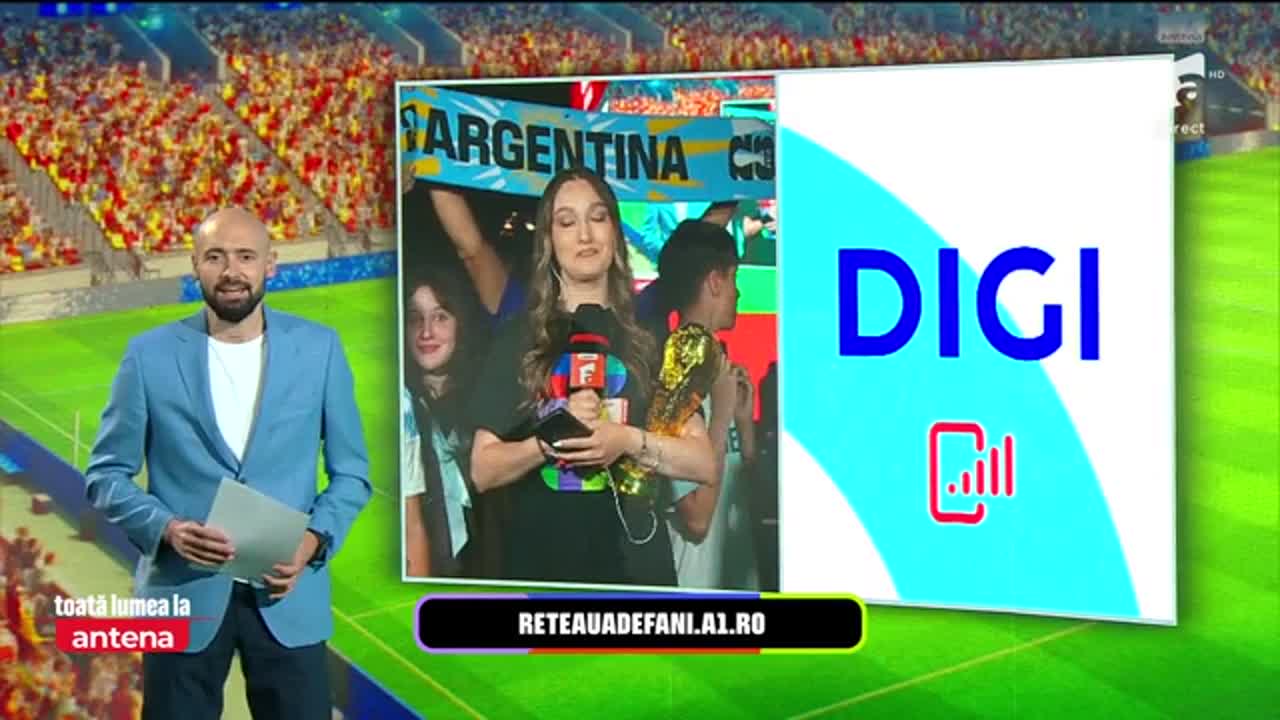 Toată lumea la Antena! | Anglia - Argentina (post partidă)
