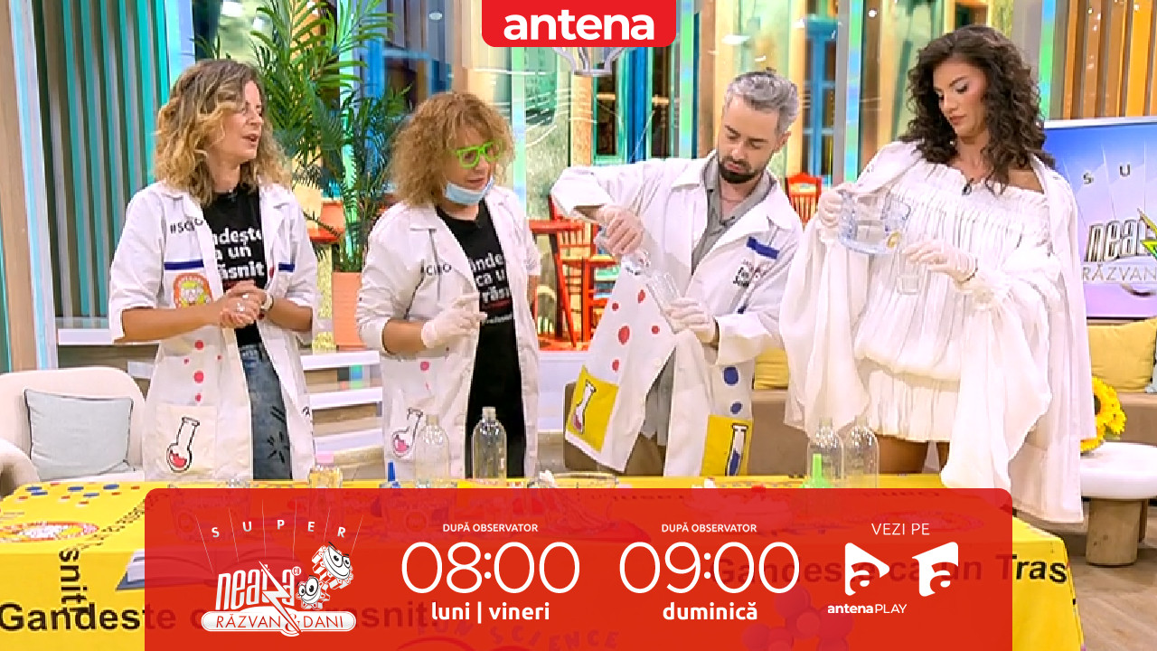 Super Neatza. Explozie de culori &icirc;n laborator! Experimente ușoare de făcut acasă cu Profesorul Trăsnit Spooky
