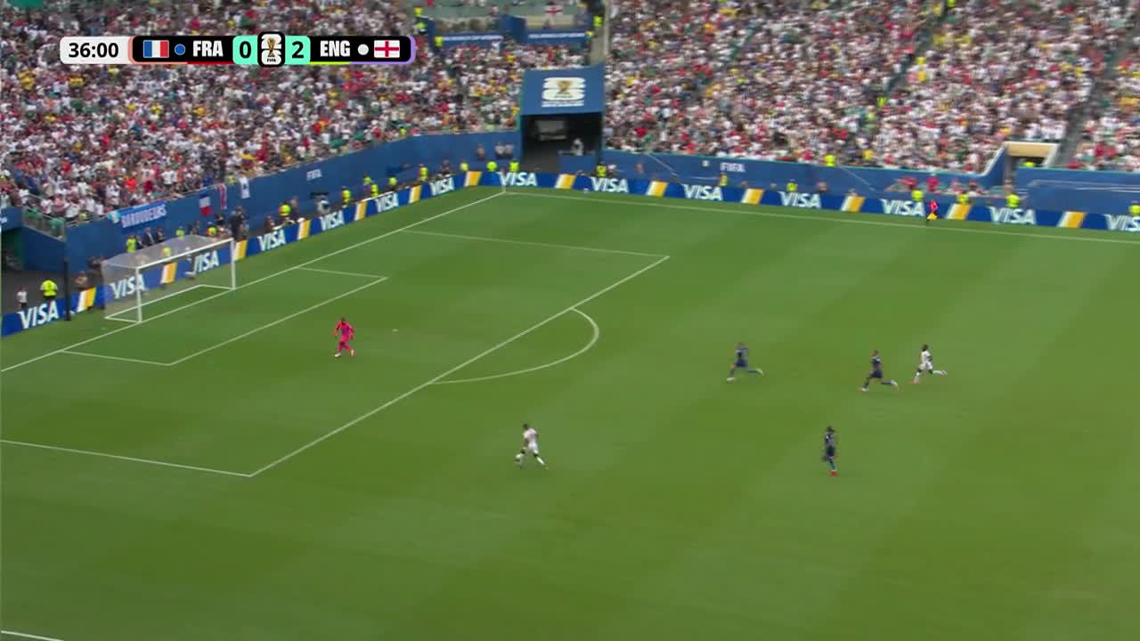 GOL! Saka &icirc;nscrie &icirc;n urma unui contraatac nimicitor | Franța - Anglia