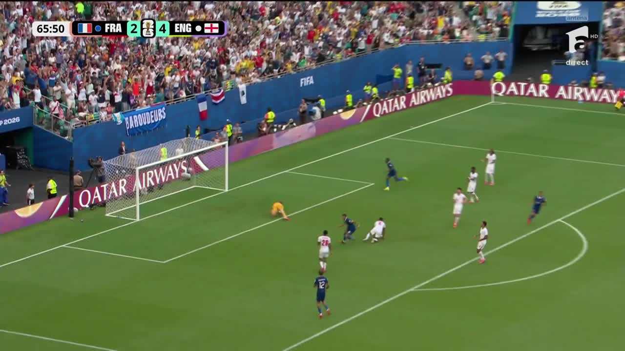 Kylian Mbappe 3-4 | Franța - Anglia