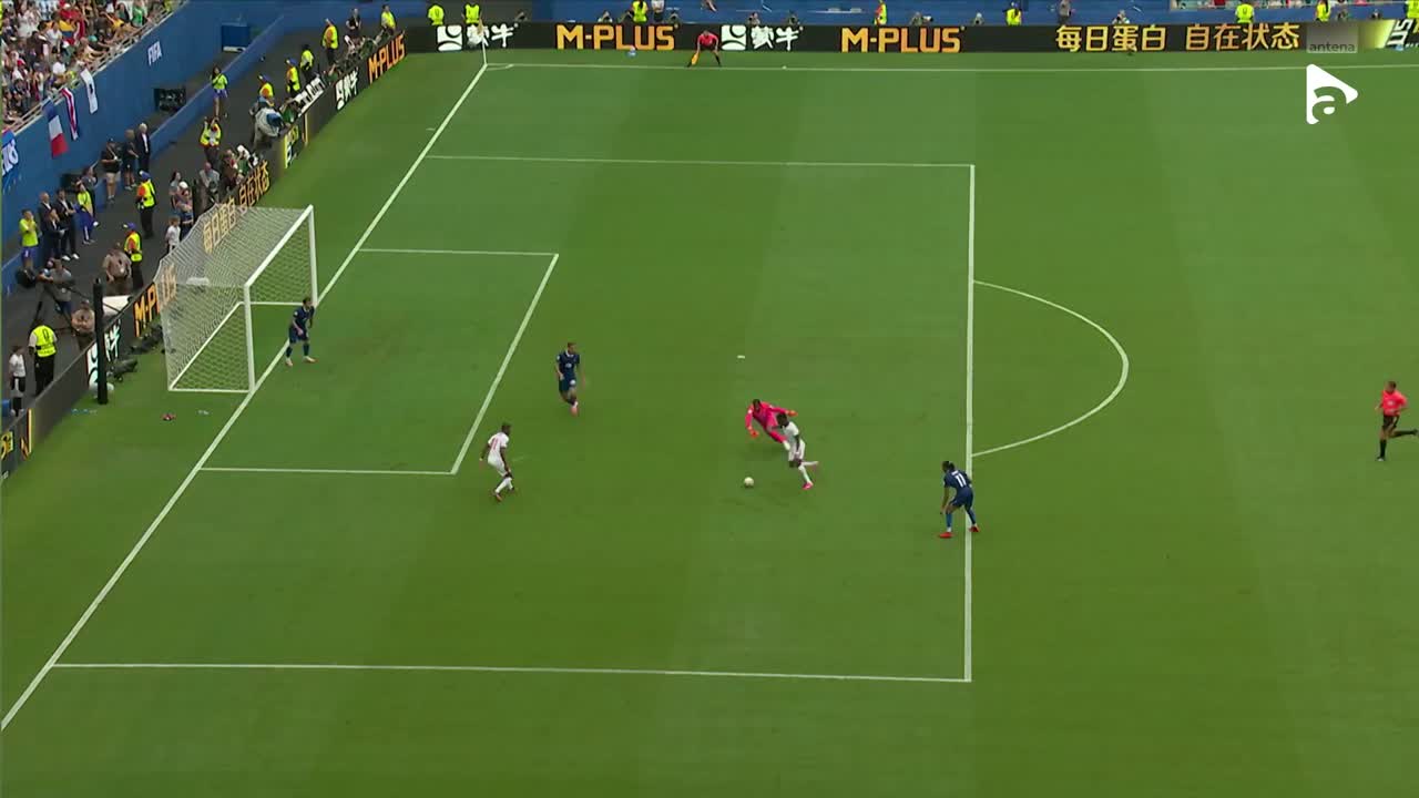 GOL! Saka înscrie în urma unui contraatac nimicitor | Franța - Anglia