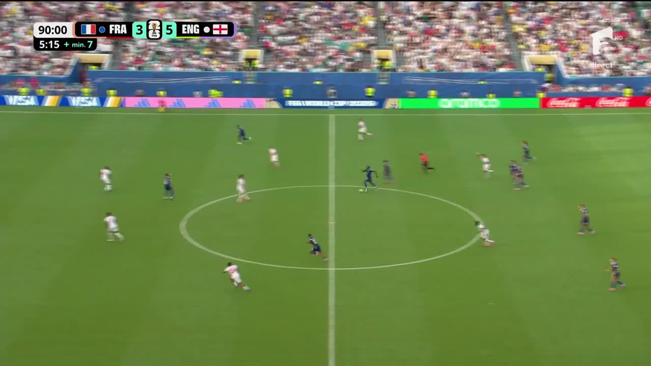 Ousmane Dembele 4-5 | Franța - Anglia
