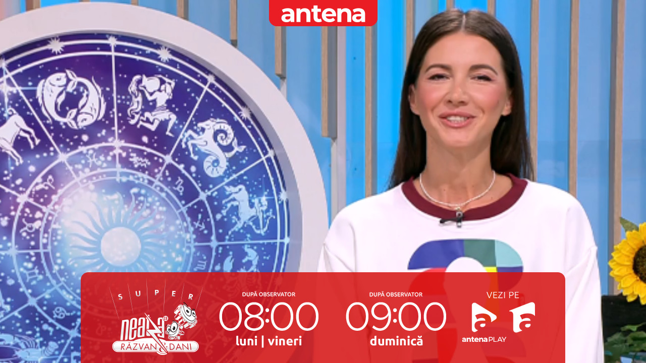 Neatza de Weekend. Horoscopul zilei cu Claudia Băcuţă: Racii pot rezolva o situație din familie