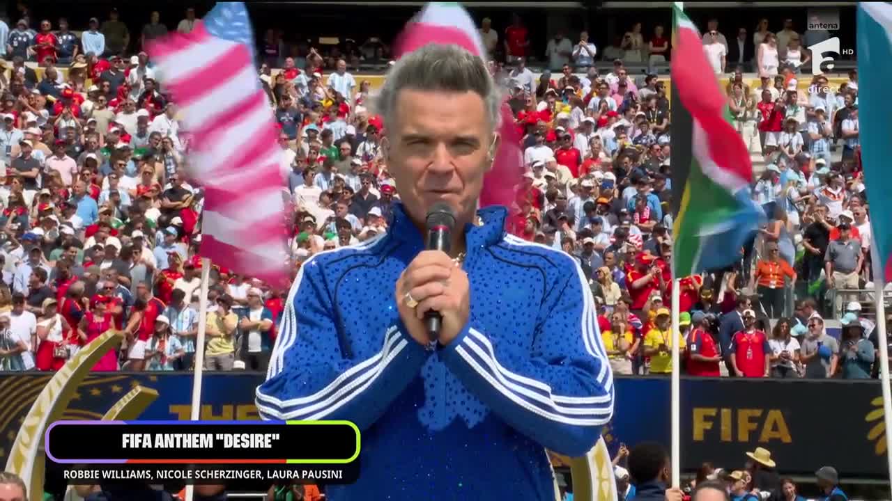 FIFA World Cup 2026™ Final Halftime Show | Nicole Scherzinger, Robbie Williams & Laura Pausini - imnul FIFA: Desire