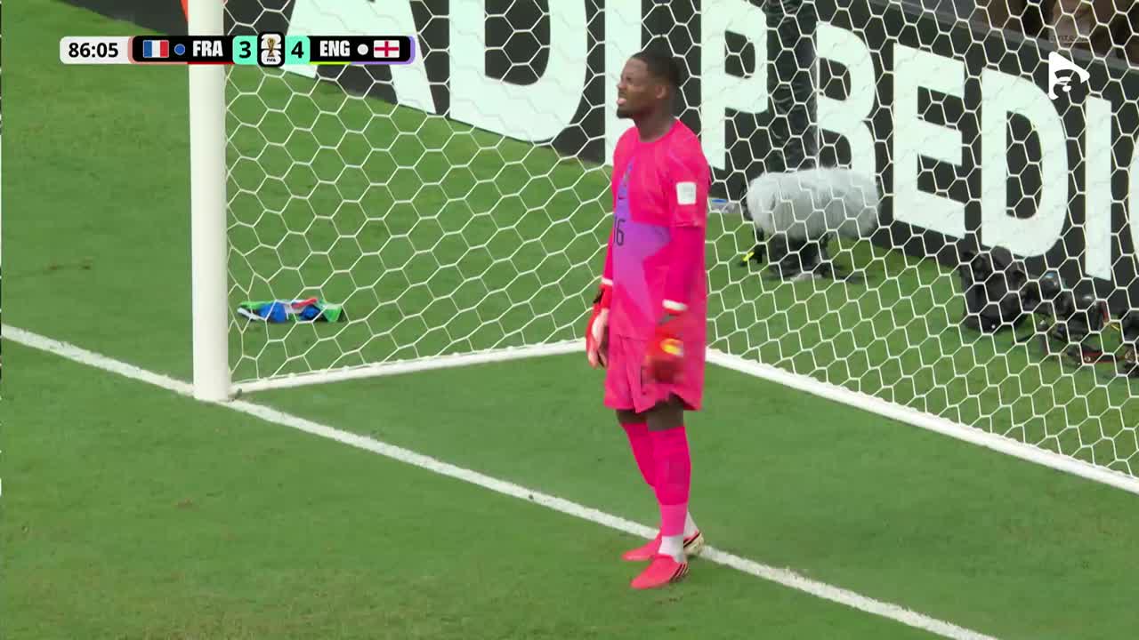GOL! Saka face hattrick-ul din penalty | Franța - Anglia
