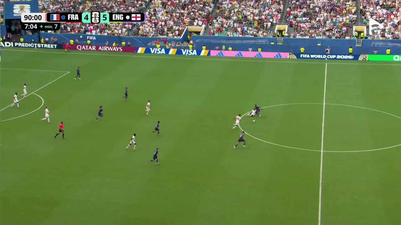 GOL! Jude Bellingham închide meciul în minutul 90+8 | Franța - Anglia