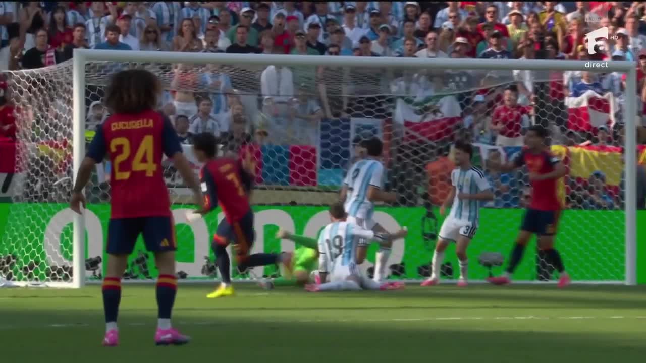 Ferran Torres 1-0 | Spania - Argentina