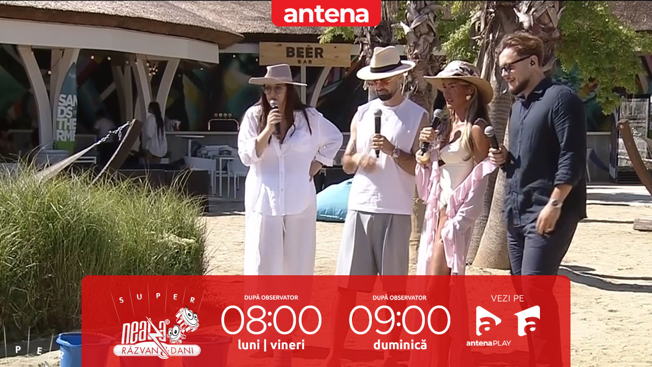 Super Neatza de Weekend. Joc spectaculos cu o catapultă și pahare cu apă: &rdquo;Ne-au dat rușine!&rdquo;