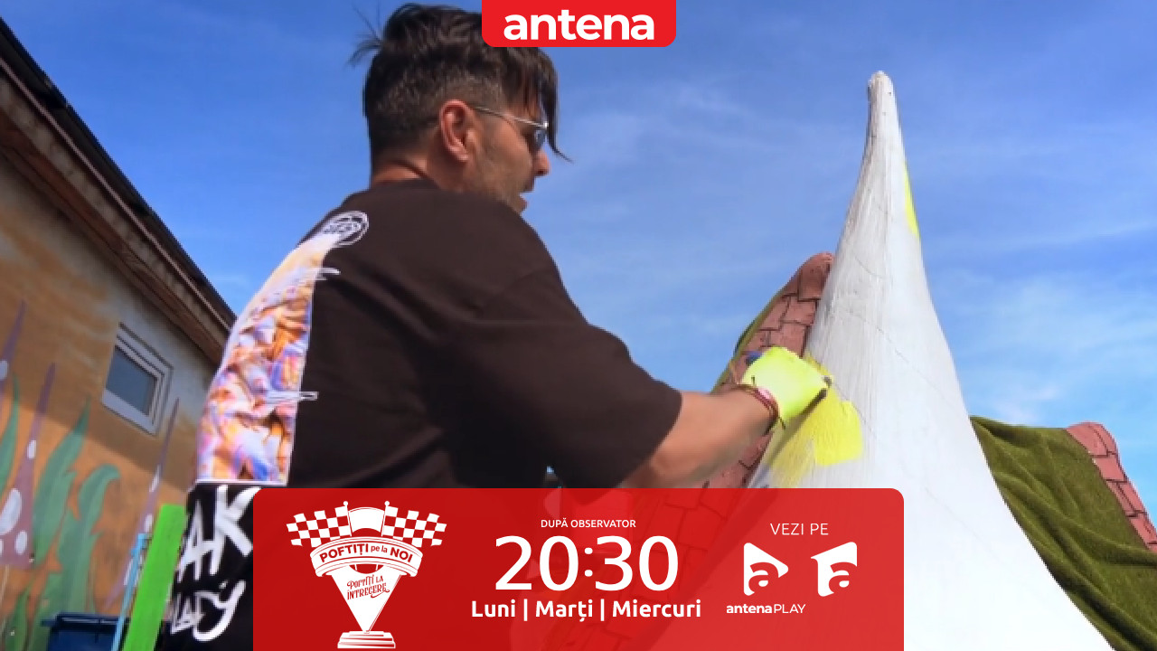 Poftiți pe la noi: Poftiți la &icirc;ntrecere, sezonul 2. Ce sarcini de lucru au primit  Liviu V&acirc;rciu și Andrei Ștefănescu &icirc;n parcul de distracții