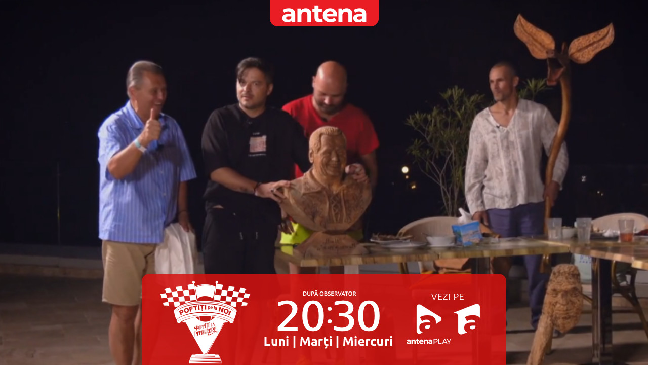 Poftiți pe la noi: Poftiți la &icirc;ntrecere, sezonul 2. Ce surpriză a primit nea Marin de ziua lui! Liviu V&acirc;rciu: Am rugat un sculptor să-i facă un bust!