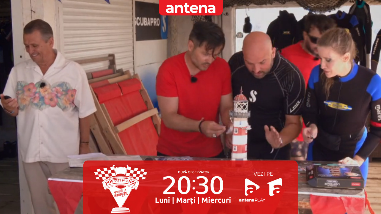Poftiți pe la noi: Poftiți la &icirc;ntrecere, sezonul 2. Liviu V&acirc;rciu, scos din sărite de Iulia Albu la proba de puzzle: Copiii mei &icirc;l făceau &icirc;ntr-un minut!