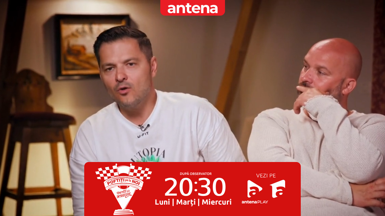 Poftiți pe la noi: Poftiți la &icirc;ntrecere, sezonul 2. Liviu V&acirc;rciu și Andrei Ștefănescu, misiune grea la bazinul cu borhot! Ce provocare le pregătește Nea Mărin