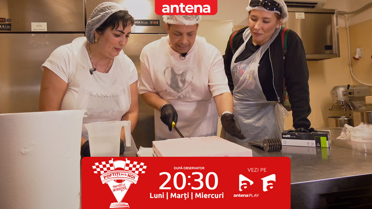 Poftiți pe la noi: Poftiți la &icirc;ntrecere, sezonul 2. Jean de la Craiova și Emy Alupei, cofetari pentru o zi: &bdquo;&Icirc;mi venea să-mi bag m&acirc;na &icirc;n prăjituri!&rdquo;