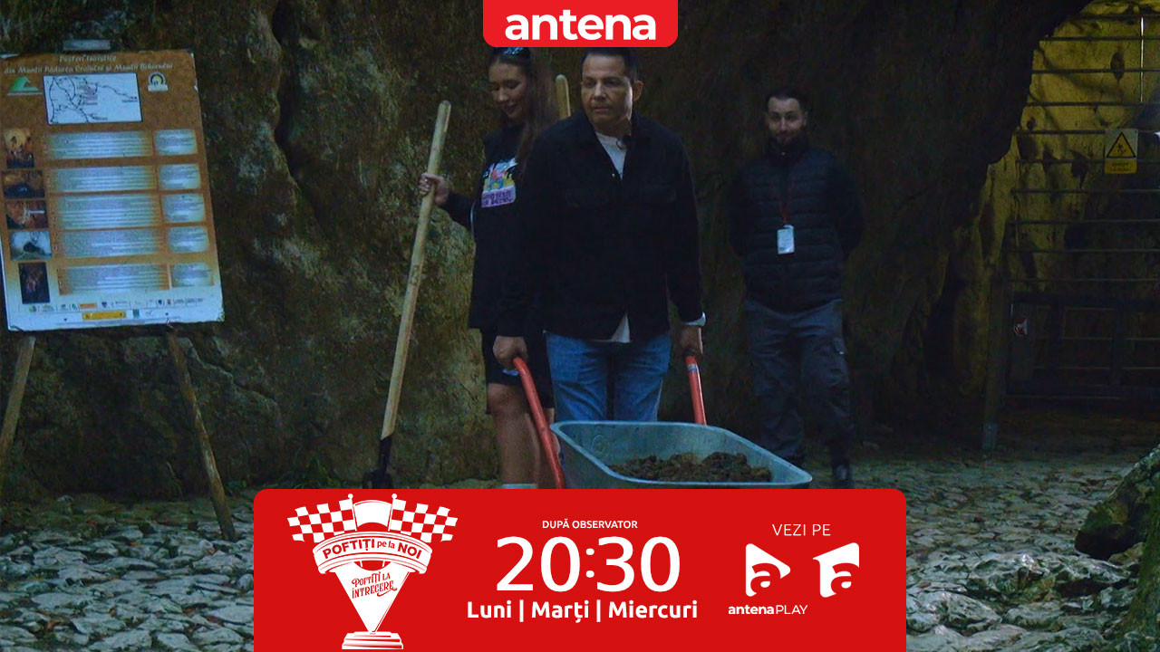 Poftiți pe la noi: Poftiți la &icirc;ntrecere, sezonul 2. Jean de la Craiova și Emy Alupei, puși să care p&acirc;m&acirc;nt cu roaba: &rdquo;Ce-am fost și ce-am ajuns!&rdquo;