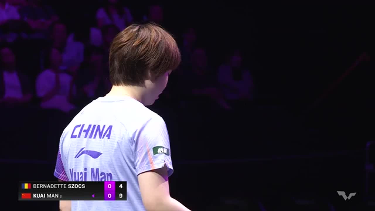 Tenis de masă | WTT Champions Yokohama 2026: Bernadette Szocs vs. Kuai Man