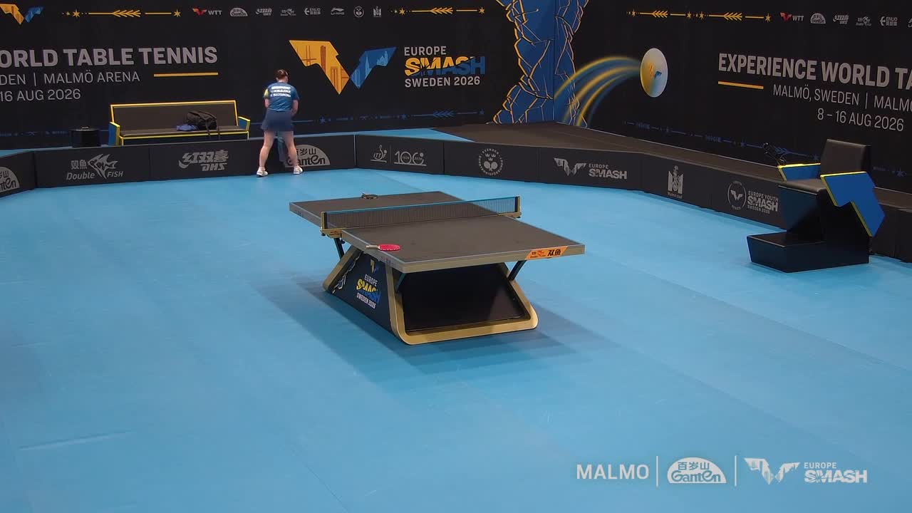Tenis de masă | WTT Europe Smash - Sweden 2026 - Veronika Matiunina - Adina Diaconu