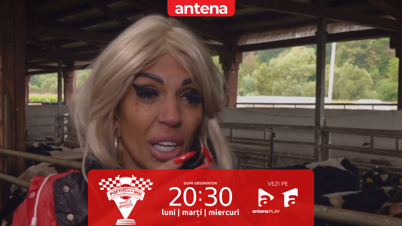 Raluca Bădulescu, cu ochii &icirc;n lacrimi! Nu rata următorul episod Poftiți pe la noi: Poftiți la &icirc;ntrecere, de la 20:30, pe Antena 1