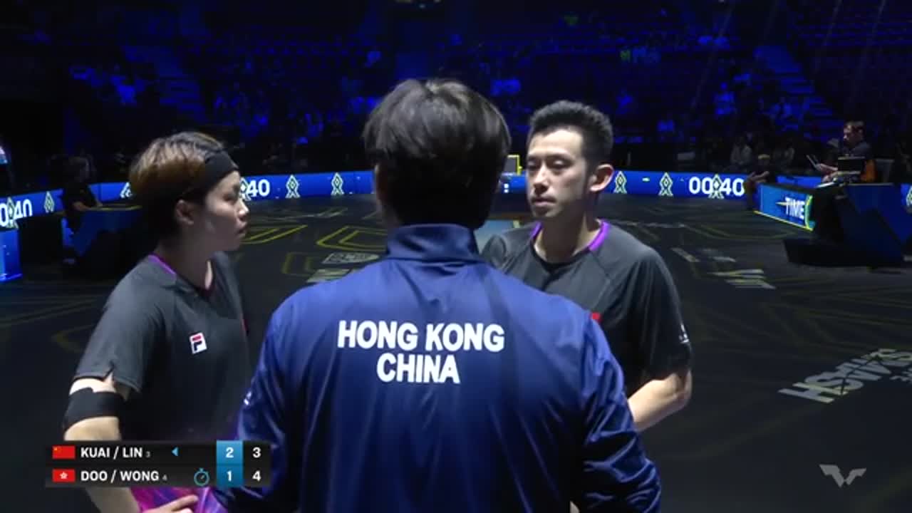 Tenis de masă | Finala de dublu mixt, WTT Europe Smash - Sweden 2026: Kuai / Lin vs Doo / Wong