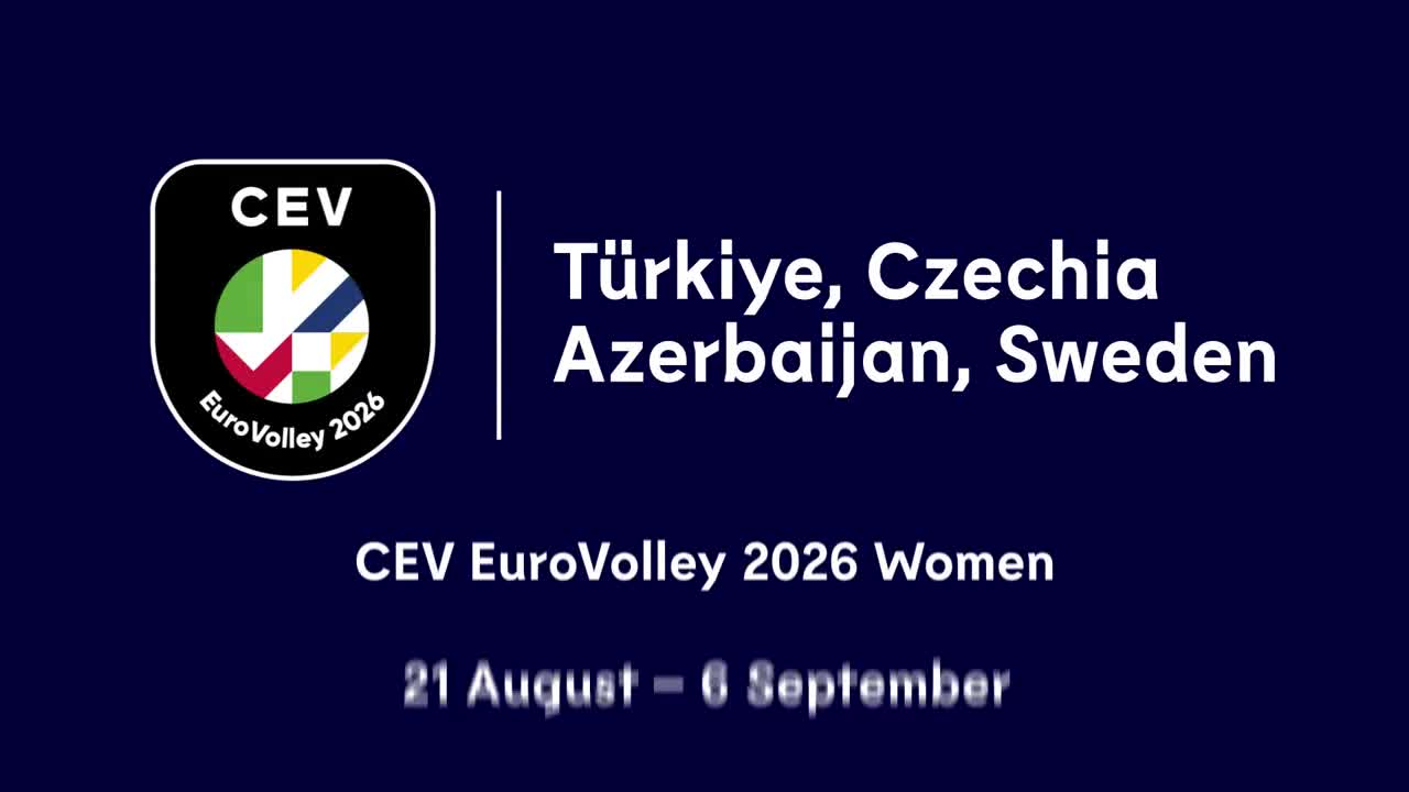 Campionatul European de volei feminin 2026 - Trailer