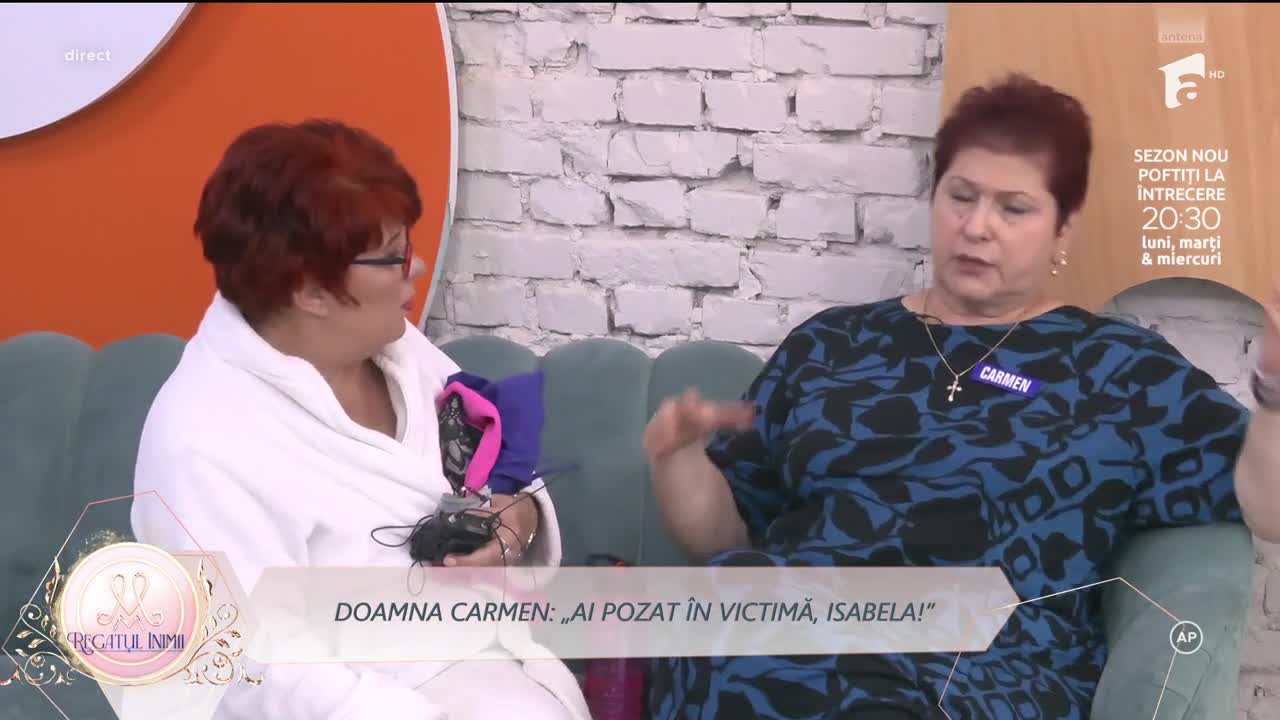 Mireasa, sezonul 14. Doamna Carmen o critică pe doamna Isabela din cauza cățelului Goofy: &bdquo;&Icirc;nt&acirc;rzie!&rdquo;