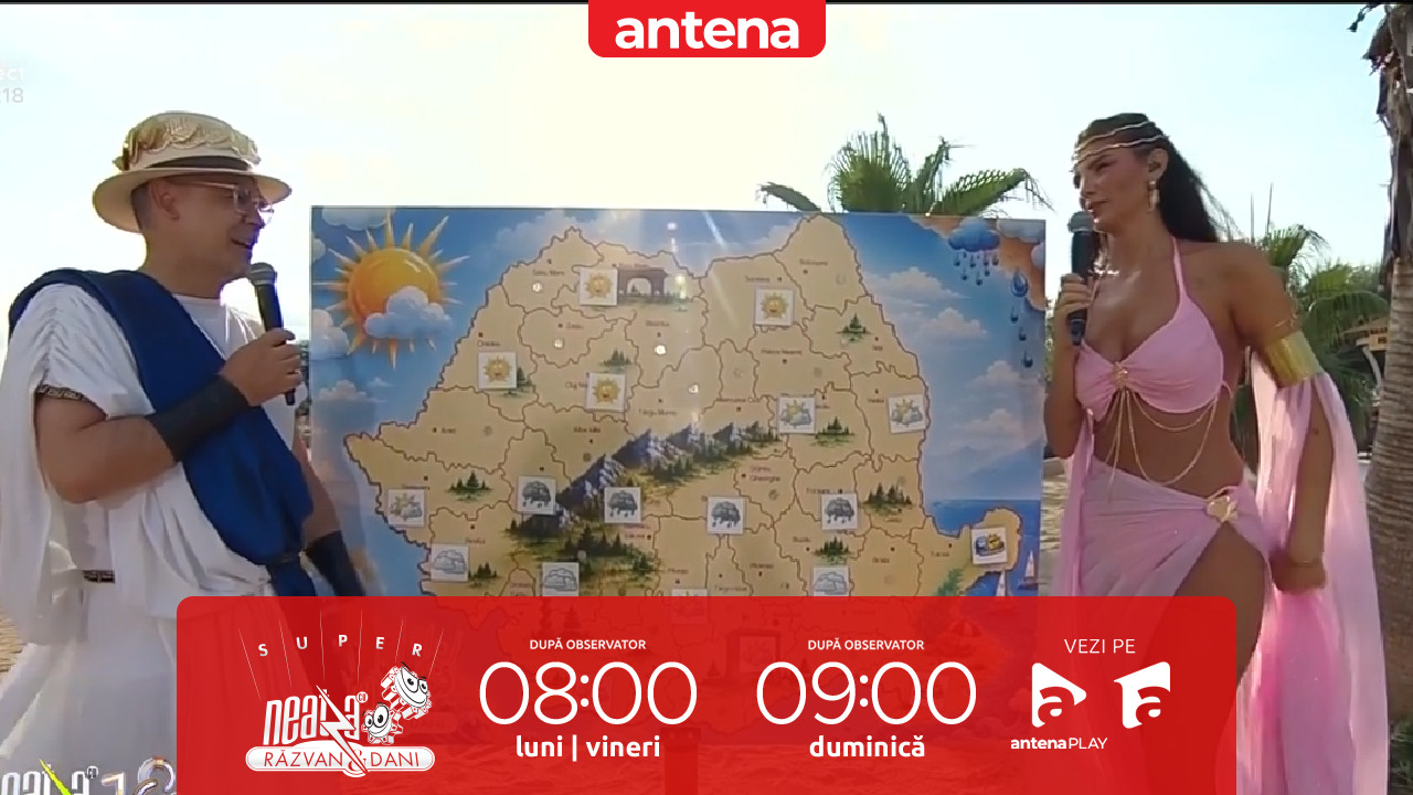 Super Neatza. Prognoza meteo cu Ramona Olaru: Vreme &icirc;nsorită &icirc;n toată țara