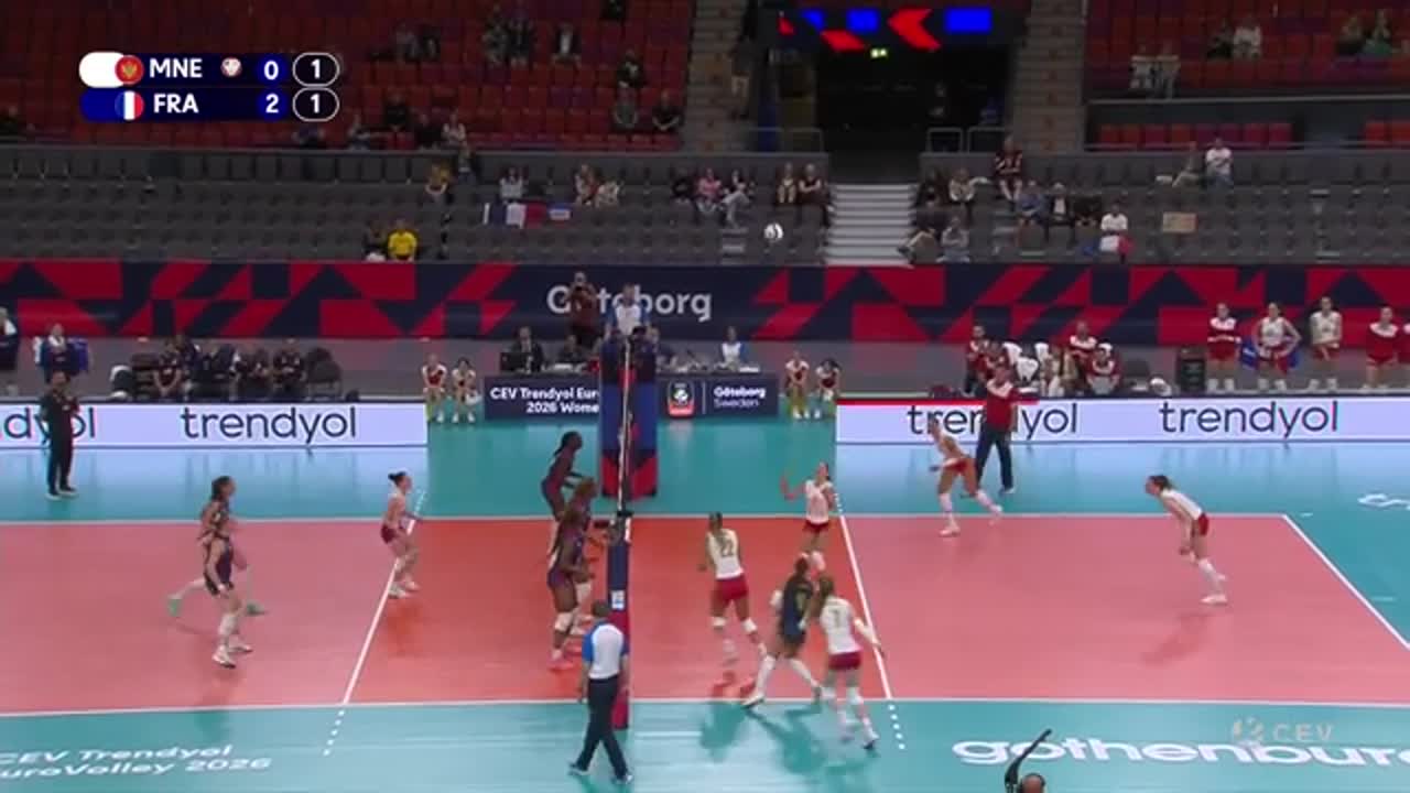 Muntenegru - Franța | Campionatul European de volei feminin
