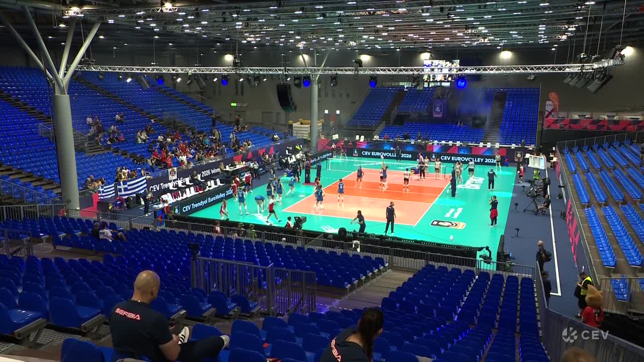Serbia - Grecia | Campionatul European de volei feminin